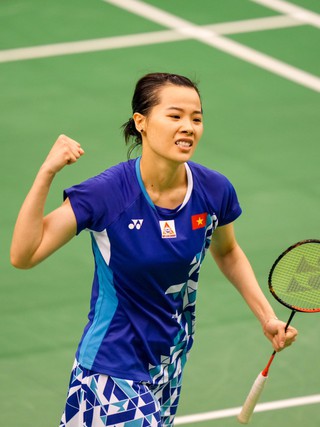 Nguyễn Thùy Linh loại tài năng trẻ cầu lông Nhật Bản tại giải Trung Quốc mở rộng