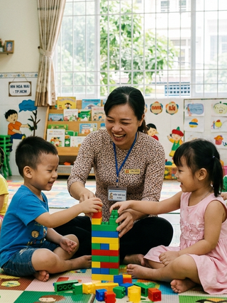 Hơn 6.000 giáo viên mầm non TP.HCM chưa đạt chuẩn đào tạo