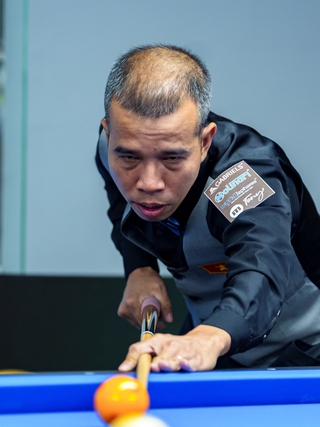 Trần Quyết Chiến mắc lỗi đáng tiếc, bất ngờ bị loại tại siêu cúp billiards