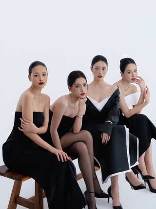 Tiểu Vy quyến rũ tuổi 26, đọ sắc cùng 3 nàng hậu đình đám