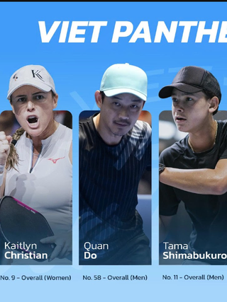 CLB Viet Panthers của Việt Nam tham dự giải pickleball đồng đội châu Á 2026