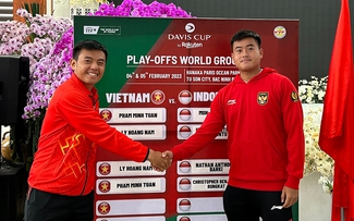 Lý Hoàng Nam, Phạm Minh Tuấn ra quân ở play-off Davis Cup nhóm II