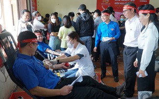 Người trẻ Thừa Thiên - Huế góp hơn 400 đơn vị máu trong ngày 'Chủ nhật đỏ'