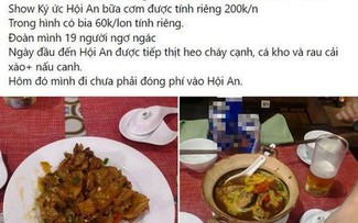 Suất ăn 200.000 đồng ‘chỉ có tô canh với vài miếng thịt’, doanh nghiệp nói gì?