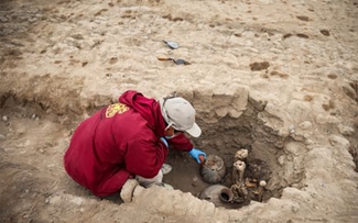 Khai quật được xác ướp 1.000 năm tuổi ở thủ đô Lima, Peru