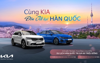 Cơ hội đón Tết tại 'xứ sở kim chi' cho khách hàng mua Kia Sorento, Kia K5