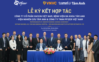 Hệ thống tiêm chủng VNVC và Pfizer hợp tác nghiên cứu bệnh do RSV, phế cầu