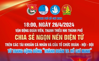 Lan tỏa thông điệp “Ngọn nến điện tử” đến với người trẻ khắp nơi