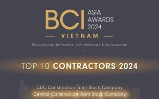 Central vào ‘Top 10 Nhà thầu xây dựng hàng đầu Việt Nam năm 2024’