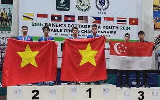 Bóng bàn trẻ Việt Nam chuyển mình xuất sắc với 3 HCV tại giải Đông Nam Á