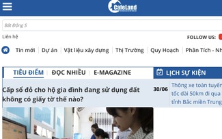 TP.HCM xử phạt trang thông tin điện tử tổng hợp cafeland.vn vì hoạt động 'báo hóa'