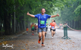 Pocari Sweat Việt Nam đồng hành cùng 3.600 chân chạy trải nghiệm Ecopark City Trail 2024