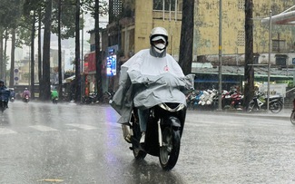 TP.HCM tuần này tiếp tục có mưa trái mùa