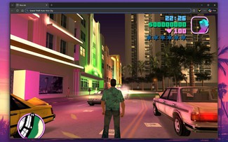 GTA: Vice City có thể chơi mượt mà ngay trên trình duyệt Chrome