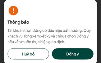 Hơn 776.000 khách hàng hủy giao dịch sau khi nhận cảnh báo gian lận, lừa đảo