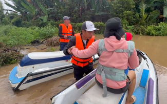 Lâm Đồng: Lũ về nhanh, di dời khẩn cấp hàng trăm hộ dân Hàm Liêm, Hàm Thuận