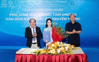 Quyết định bổ nhiệm bà Võ Thị Ngọc Huyền giữ chức vụ Phó Giám đốc TT UNESCO