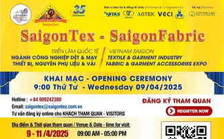 Triển lãm dệt may SaigonTex - SaigonFabric 2025