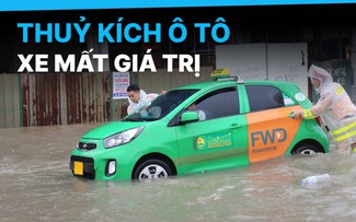 Nước ngập đến mức nào sẽ khiến ô tô bị thủy kích?