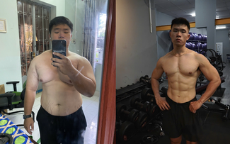 Chàng trai 105 kg 'lột xác' ngoạn mục: Điều bất ngờ sau 6 tháng