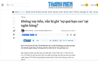 Ngân hàng đã xóa nợ cho khách hàng không hề vay tiền