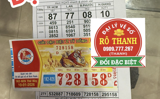 Trùng hợp hiếm gặp: Vé trúng độc đắc 2 đài xổ số miền Nam có dãy số giống nhau