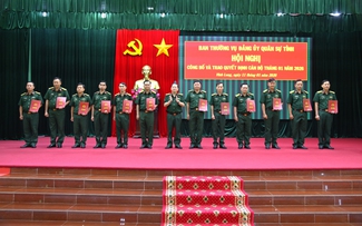 Đưa sĩ quan quân đội chính quy về ban chỉ huy quân sự cấp xã