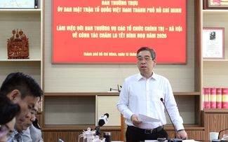 Ông Nguyễn Phước Lộc: Chăm lo Tết Bính Ngọ 2026 cho người dân TP.HCM chu đáo, thực chất