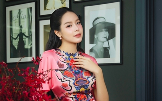 Nhan sắc gây chú ý của Thanh Thủy sau khi kết thúc nhiệm kỳ quốc tế