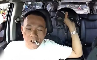 Bị nhắc không hút thuốc, hành khách hành hung tài xế xe công nghệ
