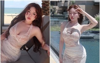 Nhan sắc nóng bỏng của bạn gái cầu thủ sút tung lưới U.23 Hàn Quốc