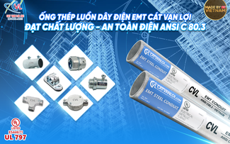 Chiến lược đưa ống thép EMT đạt chuẩn ANSI C 80.3 vào chuỗi cung ứng toàn cầu