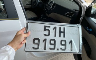 Lệ phí cấp biển số ô tô tại Hà Nội, TP.HCM giảm còn 14 triệu đồng