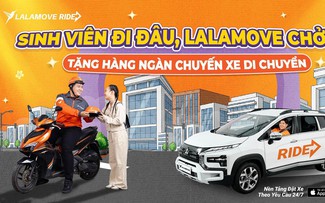 Lalamove tặng hàng ngàn chuyến di chuyển cho sinh viên dịp Tết