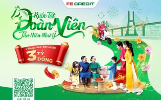 FE CREDIT đồng hành mùa Tết đoàn viên với gần 3.000 phần quà giá trị