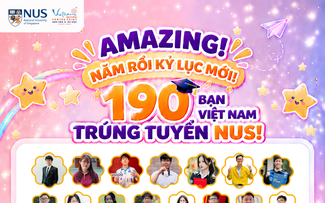 Ban tuyển sinh NUS giải đáp học bổng và đào tạo mới