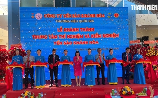 Yến sào Khánh Hòa đầu tư gần 10 tỉ đồng cho trung tâm kiểm nghiệm Yến sào Khánh Hòa đầu tư gần 10 tỉ đồng cho trung tâm kiểm nghiệm