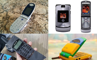 Sức hút đặc biệt của điện thoại nắp gập những năm 1990
