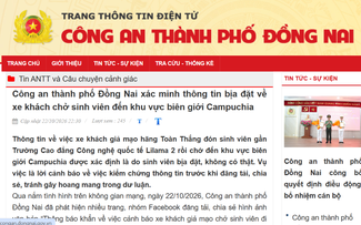 Vụ 'sinh viên đón xe đi Vũng Tàu bị chở tới biên giới Campuchia' là chuyện bịa đặt