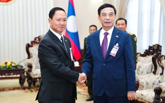 Đại tướng Phan Văn Giang: Quan hệ Quốc phòng Việt Nam - Lào ngày càng 'gắn kết chiến lược'