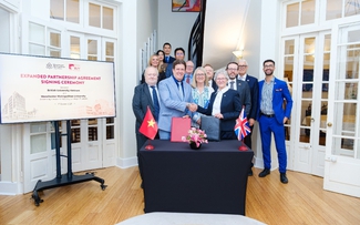 BUV và Manchester Metropolitan mở rộng hợp tác đào tạo gắn thực tiễn
