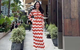 Họa tiết chevron, điểm nhấn hình học cho vẻ ngoài khác biệt