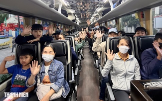 5.000 người về quê ăn tết sớm trên chuyến xe Công đoàn 2026
