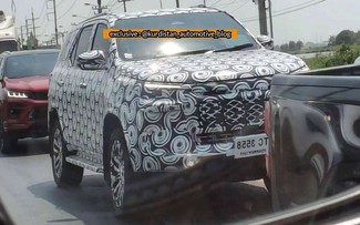 Toyota Fortuner 2026 bị phát hiện chạy thử nghiệm, chuẩn bị gia nhập thị trường