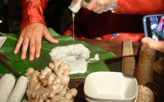 Mỹ vị thực vật mùa đông với mâm cơm muối Huế tỏa sáng