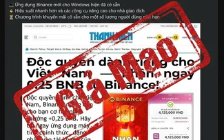 Cảnh báo tài khoản Facebook mạo danh Báo Thanh Niên để quảng bá tiền ảo