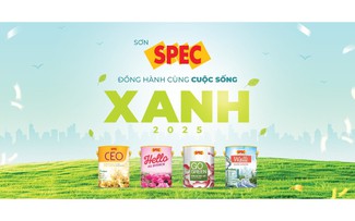 Chương trình 'Sơn SPEC - Đồng hành cùng cuộc sống xanh’ công bố khách hàng trúng thưởng