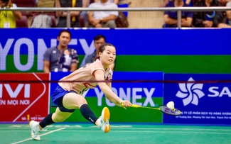 Nguyễn Thùy Linh suýt gây bất ngờ lớn trước tài năng cầu lông Nhật Bản ở giải Thụy Sĩ mở rộng