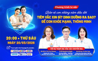 Bảo vệ con những năm đầu đời bằng vắc xin và chế độ dinh dưỡng khoa học