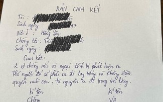 Vợ chồng lập cam kết 'nếu ngoại tình ra đi tay trắng' liệu có đúng?